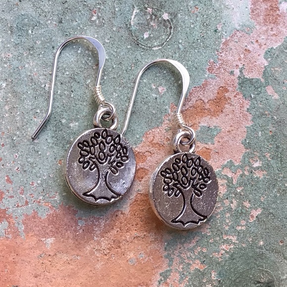 Tree of Life Sundance charm Artisan Earrings - Picture 9 of 9